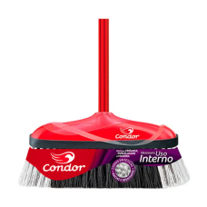 Vassoura Varre Muito V9 de Cerdas Macias C/ Cabo - Condor